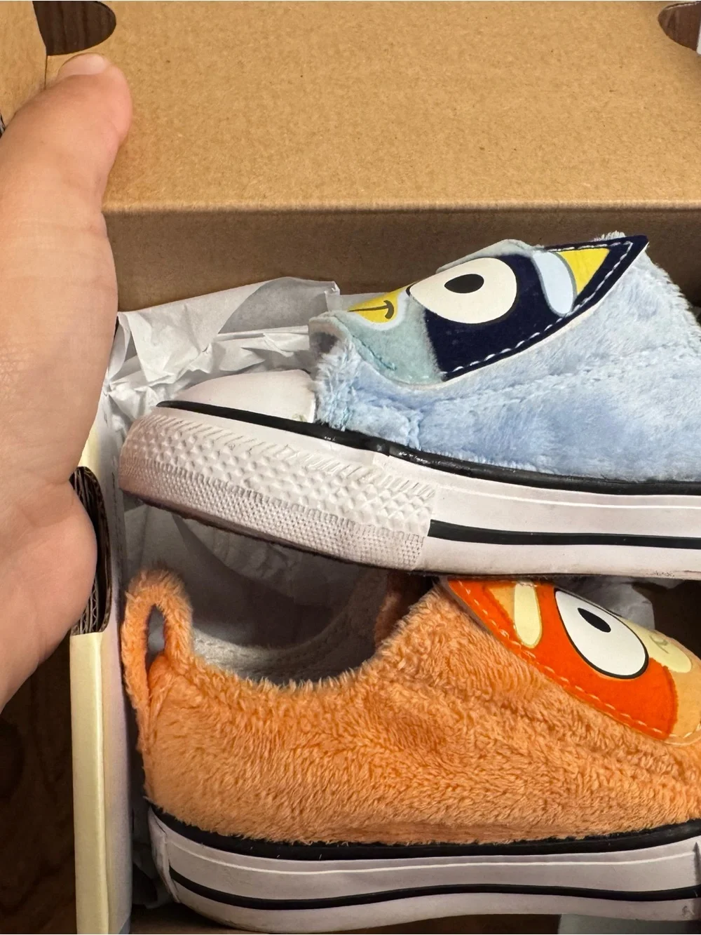 Converse Kids' Bluey Character Slip-On Sneakers